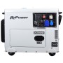 Generator Diesel Monofazat ITC Power DG7800SE 6.3 kW — Baterie 36Ah Inclusa, AVR