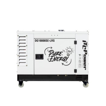 Generator Diesel Solar Backup ITC Power DG10000SE-LRS 8.5 kW — ATS Integrat, Diferential 30mA, Fotovoltaic