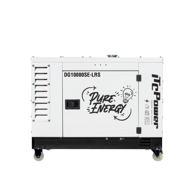 Generator Diesel Solar Backup ITC Power DG10000SE-LRS 8.5 kW — ATS Integrat, Diferential 30mA, Fotovoltaic