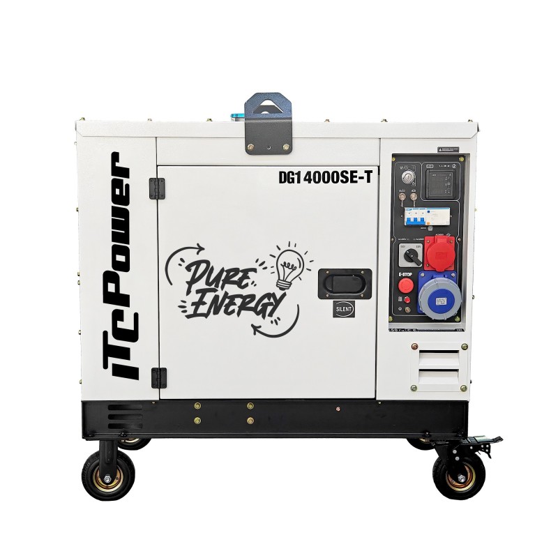 Generator Diesel Trifazat ITC Power DG14000SE-T 13.8 kVA Full Power — Motor 18HP, AVR
