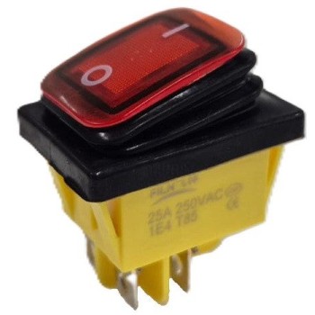 Intrerupator basculant cu burduf etans 25A