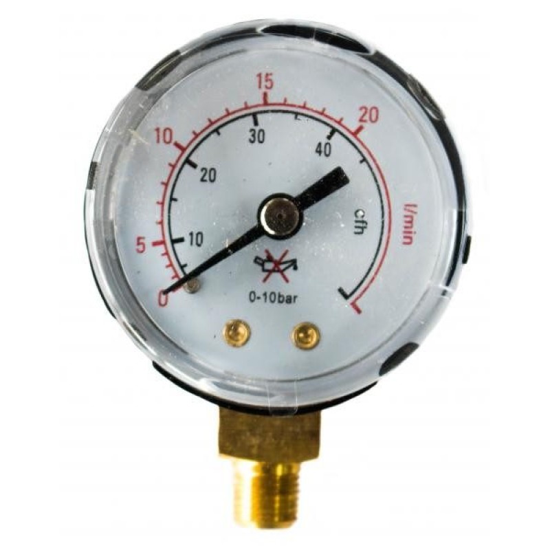 Manometru (ceas) MINI debit Ar-CO2