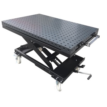 Masa de sudura mobila cu inaltime reglabila Telwin cod. 804827