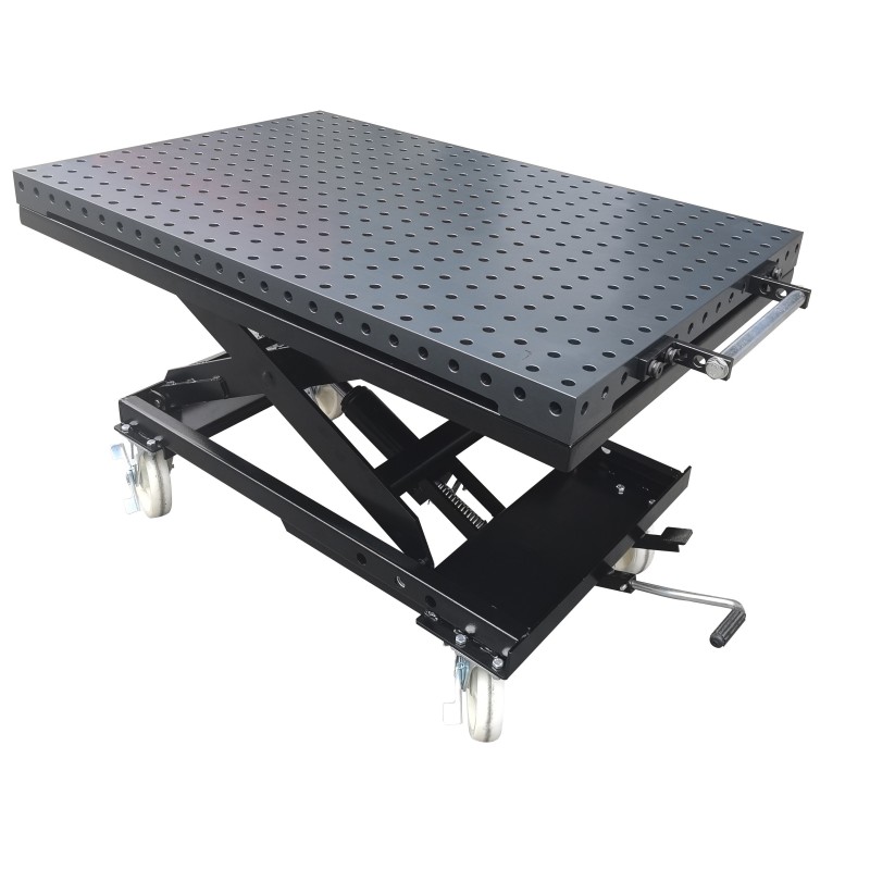 Masa de sudura mobila cu inaltime reglabila Telwin cod. 804827