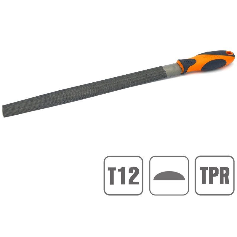 Pila semirotunda 200 mm cu rugozitate nr.2