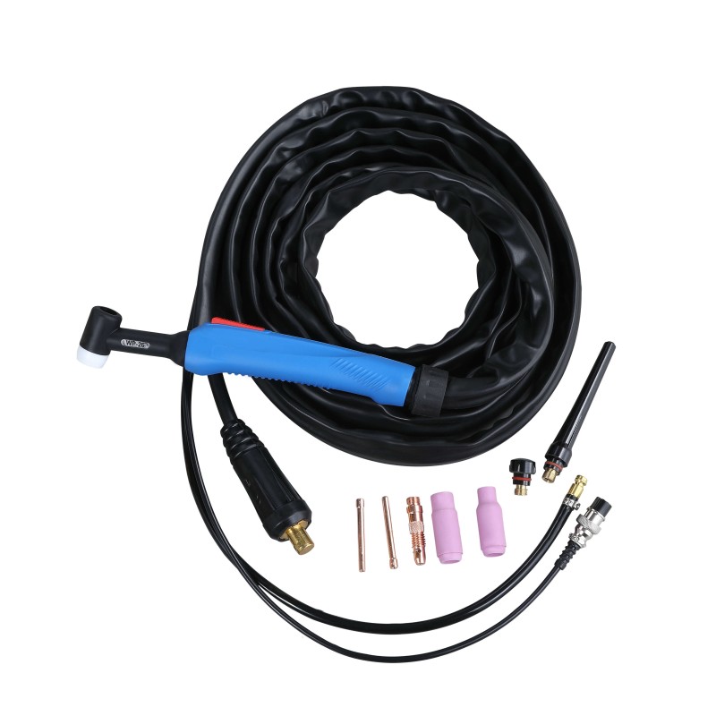 Pistolet TIG WP26 cu intrerupator si cupla rapida