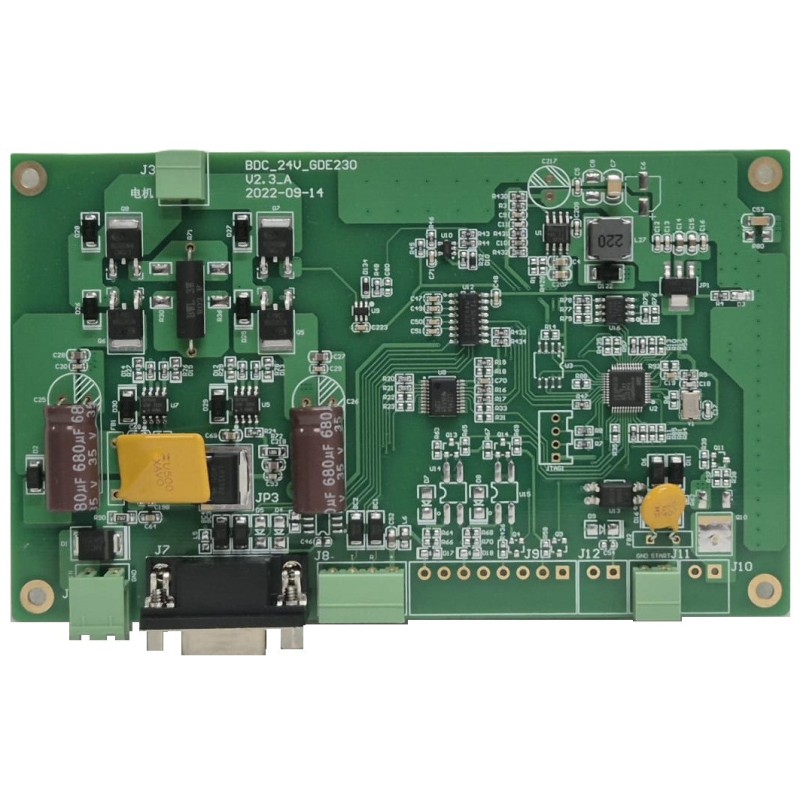 Placa de comanda a derulatorului de sarma laser