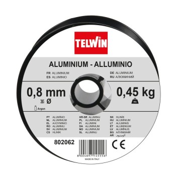 Sarma sudura aluminiu AlMg5 Telwin 0.8 mm rola 0.45 kg