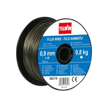 Sarma sudura cu flux Telwin 0.9 mm rola 0.8 kg - pentru sudura fara gaz