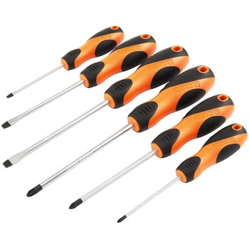 Set de 6 surubelnite cu varf magnetic profesionale, realizate din otel de inalta calitate