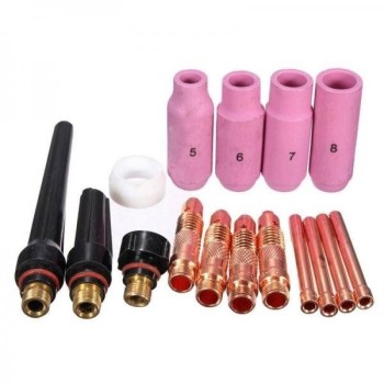 Set echipare standard pistolet TIG-WIG (16 accesorii)