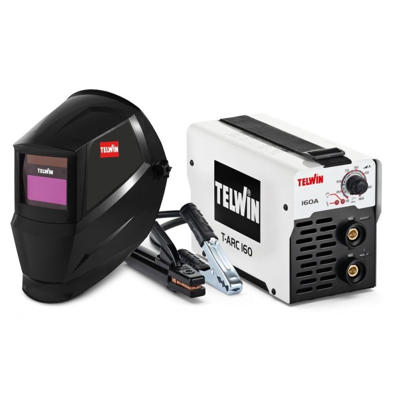 T-ARC 160 + MASCA CRISTALE LICHIDE - Invertor sudura TELWIN