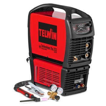 TECHNOLOGY TIG 222 AC/DC AQUA - APARAT DE SUDURA TELWIN tip TIG