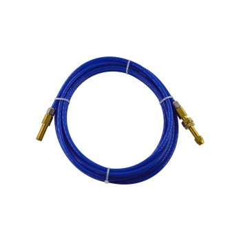 Tub ghidaj otel 1.0 mm, 5m albastru