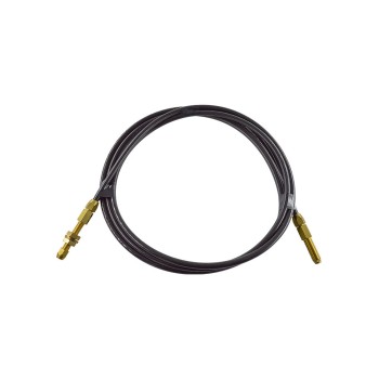 Tub ghidaj sarma otel (grafit) 1.6 mm, 5m negru