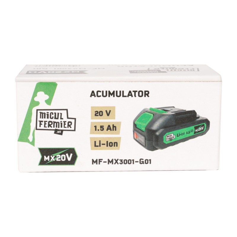 Acumulator Micul Fermier 20V 1.5Ah