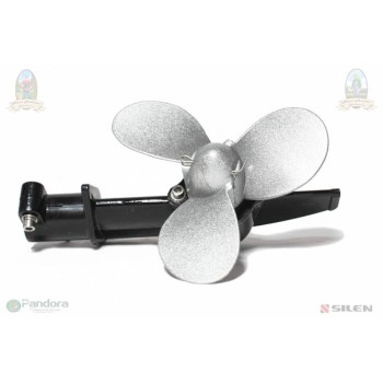 Adaptor pentru motor motocositoare cu elice pentru barca