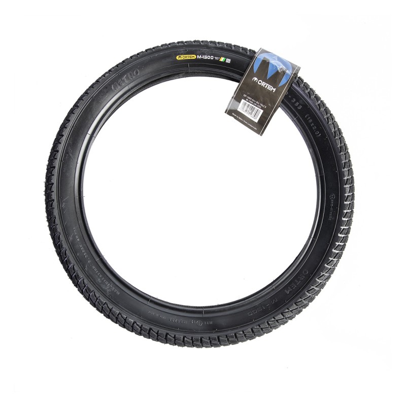Anvelopa bicicleta 18x2.00", ETRTO 50-355, model M-1500, negru, profil Street