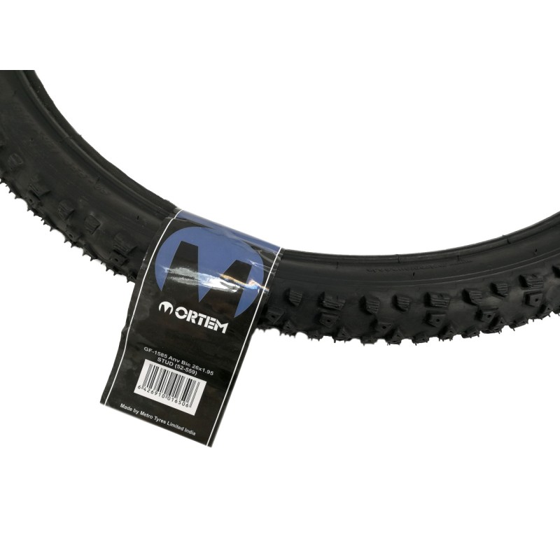 Anvelopa bicicleta 26x1.95", ETRTO 52-559, model STUD, negru, profil All-terrain