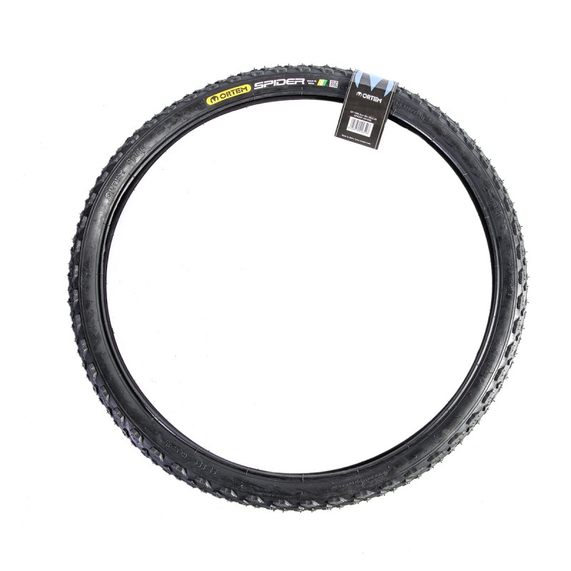 Anvelopa bicicleta 26x2.20", ETRTO 55-559, model SPIDER, negru, profil All-terrain