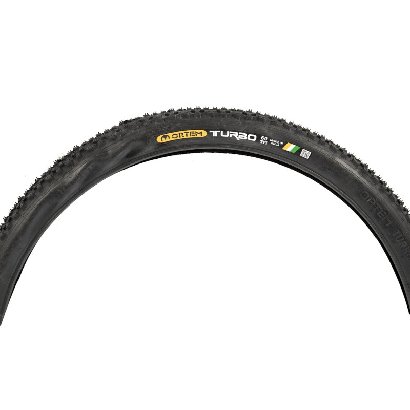 Anvelopa bicicleta 27.5x2.10", ETRTO 55-584, model TURBO, negru, profil All-terrain