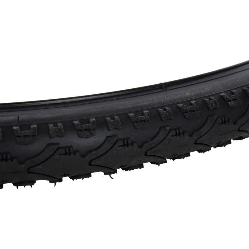 Anvelopa bicicleta 28x1-5/8x1-1/2", ETRTO 40-622, model RUSH, negru, profil Street