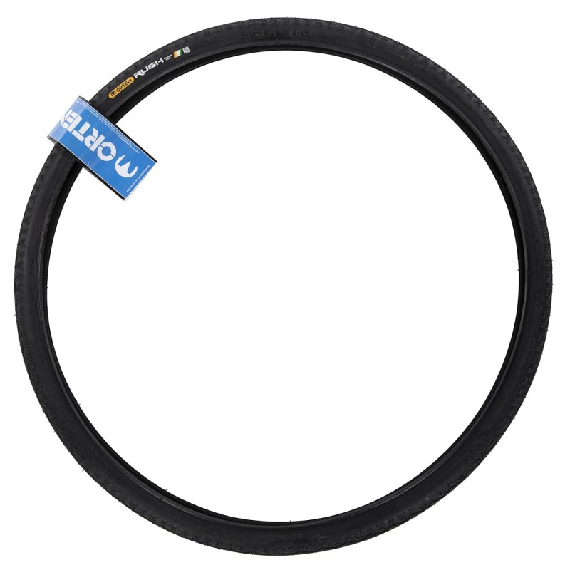 Anvelopa bicicleta 28x1-5/8x1-1/2", ETRTO 40-622, model RUSH, negru, profil Street