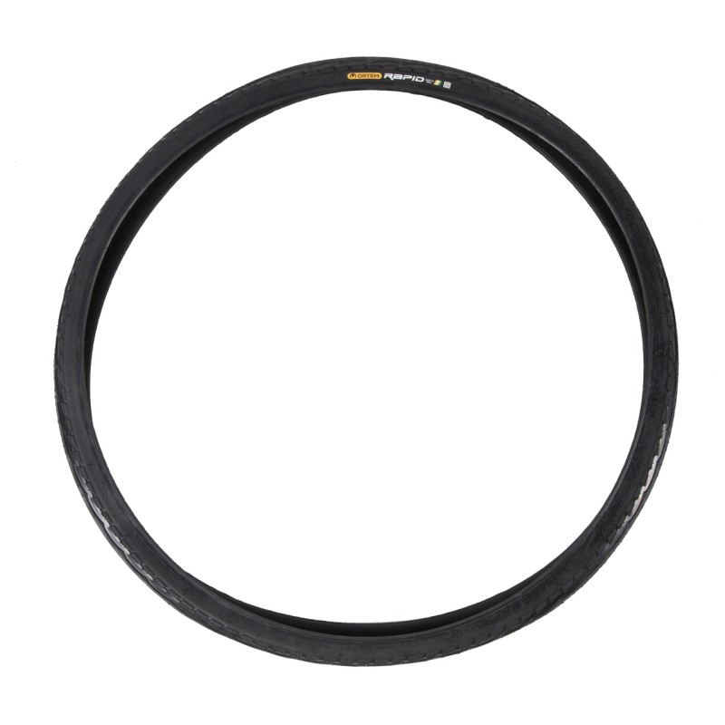 Anvelopa bicicleta 28X1-5/8X1-3/8", ETRTO 37-622, model RAPID, negru, profil Street