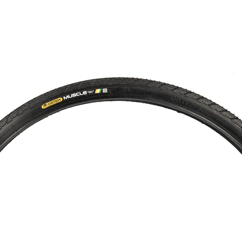 Anvelopa bicicleta 28x1.60", ETRTO 42-622, model MUSCLE, negru, profil Street