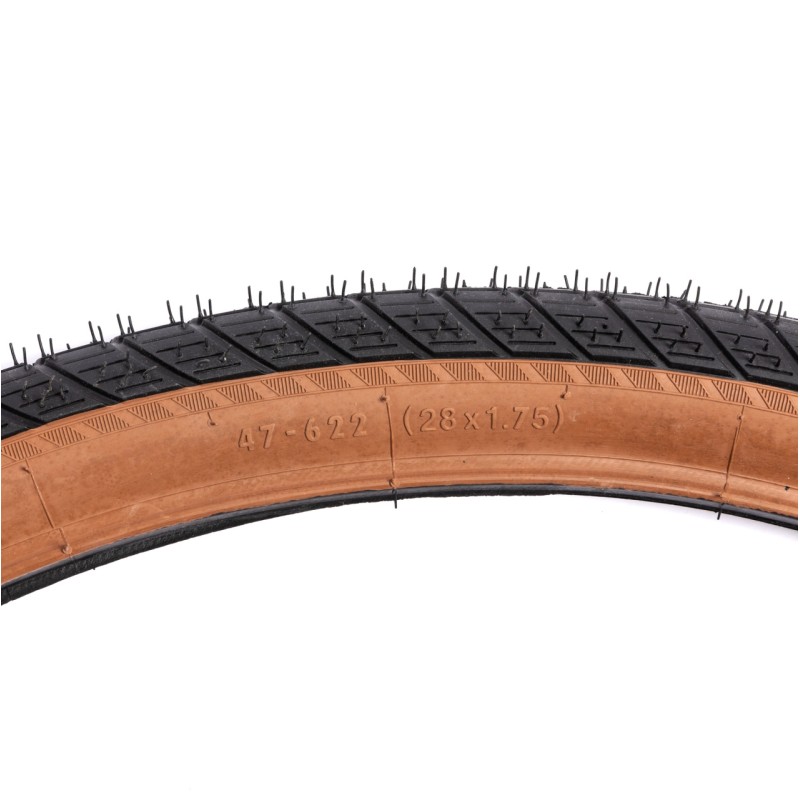 Anvelopa bicicleta 28x1.75", ETRTO 47-622, model FEARLESS, negru, profil Street