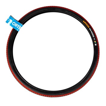 Anvelopa bicicleta 28x1.75", ETRTO 47-622, model M-1400, negru/rosu, profil Street