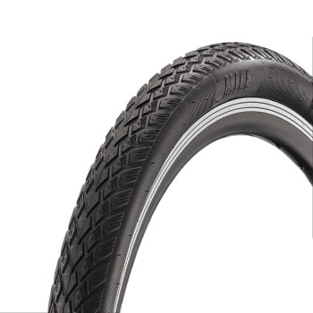 Anvelopa bicicleta 28x1.75", ETRTO 47-622, model MILE, negru, profil Street