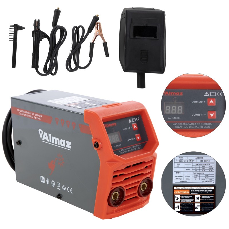 Aparat de sudura cu afisaj digital Almaz TB-250S