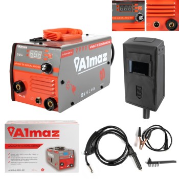 Aparat sudura Almaz, MMA+FCAW(doar sudura sarma flux), intensitate maxima 160A, afisaj digital