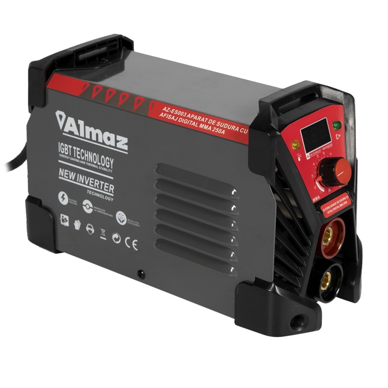 Aparat sudura Almaz, MMA, intensitate maxima 250A, afisaj digital, energy-saver