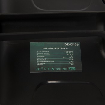 Aspirator cenusa 1200W, 18L