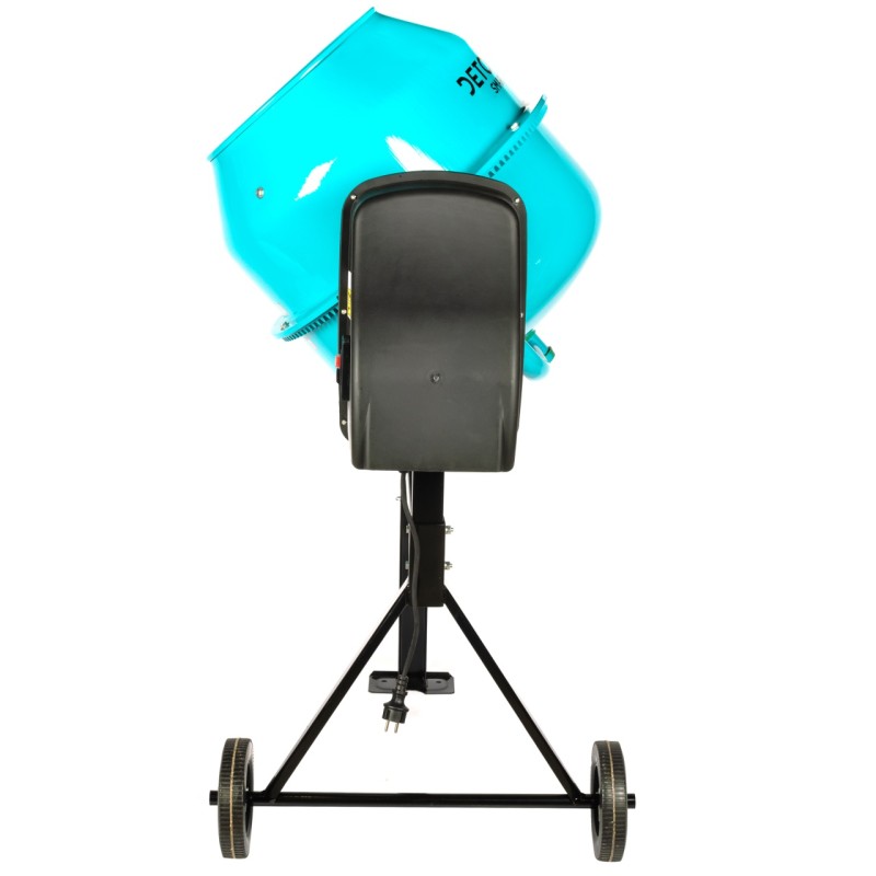 Betoniera Detoolz 140L, 850W, cu roti si coroana de fonta
