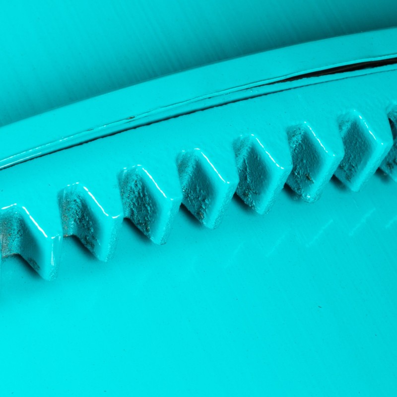 Betoniera Detoolz 140L, 850W, cu roti si coroana de fonta