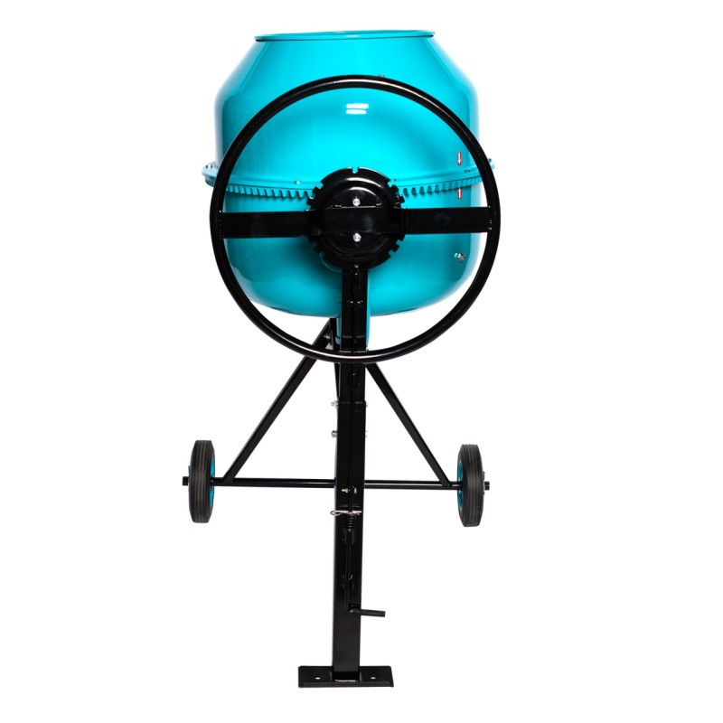 Betoniera Detoolz 180L, 1000W, cu roti si coroana de fonta