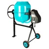 Betoniera Detoolz 200L, 1200W, cu roti si coroana de fonta