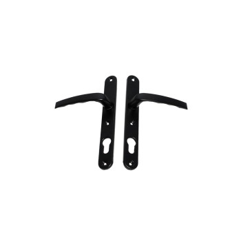 Broasca cu butuc si silduri NEAGRA pentru usa (yala)