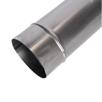 Burlan pentru soba pe lemne, zincat, 120 mm