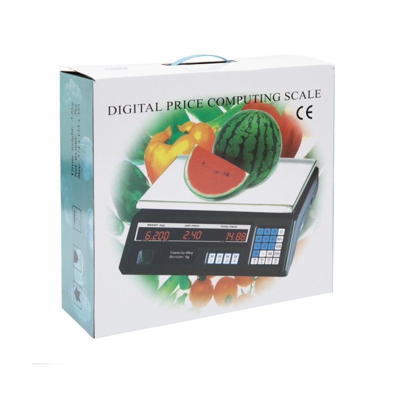 Cantar electronic Micul Fermier 40Kg afisaj dublu model 1