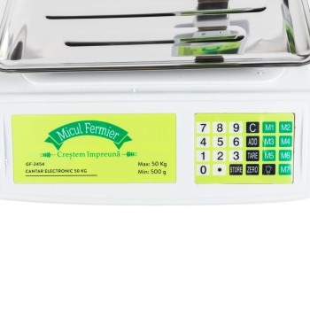 Cantar electronic Micul Fermier 50Kg afisaj dublu brat