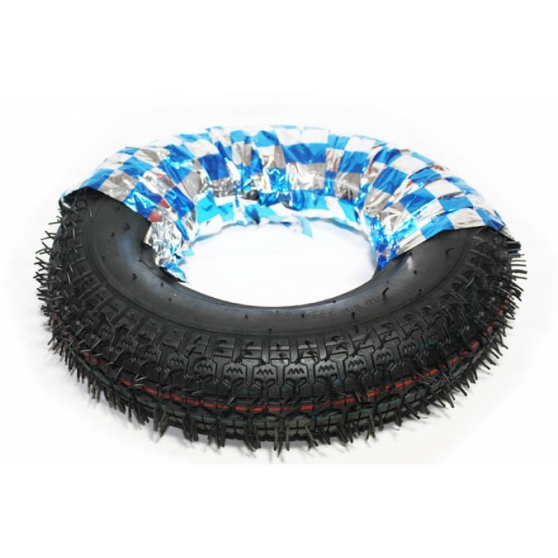 Cauciuc + camera Micul Fermier 3.50-8, profil clasic, premium