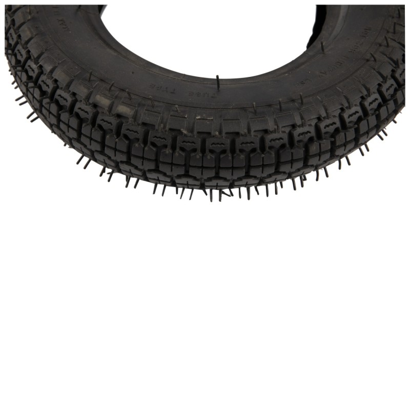 Cauciuc + camera Micul Fermier 3.50-8, profil floare, premium