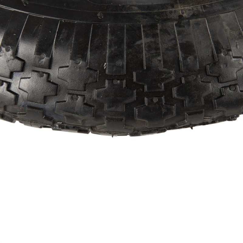 Cauciuc + camera Micul Fermier 4.00-8, profil floare