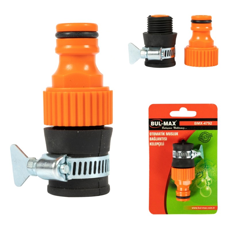 Conec furtun cu colier 1/2" SAYIM MD304 24buc/pg