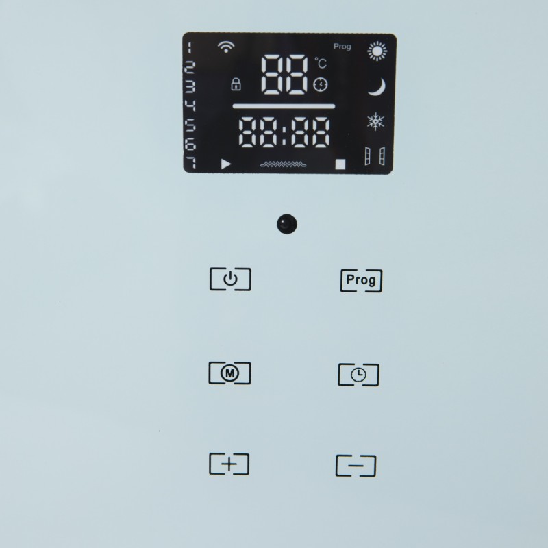 Convector electric 1000W/2000W, alb