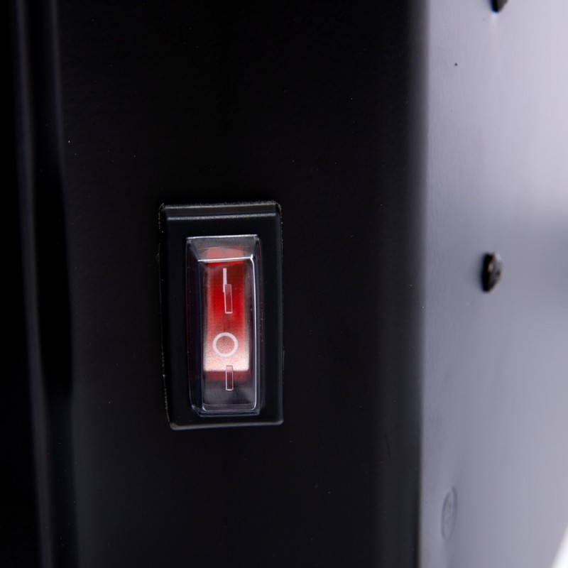 Convector electric 1000W/2000W, negru